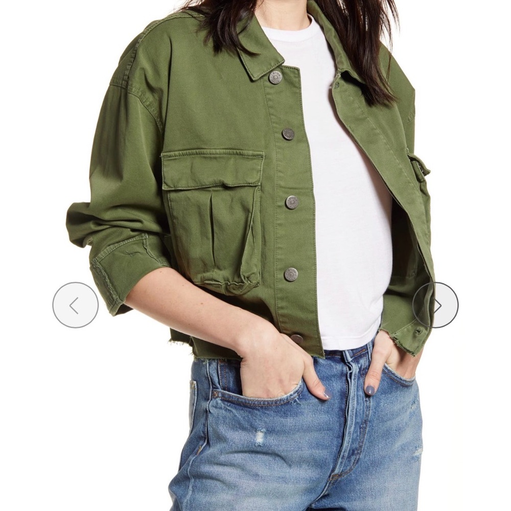 Boyish Military style Camden Cropped Jacket, M